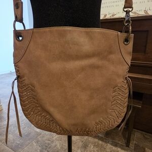 Brown Leather FRYE Shoulder Bag